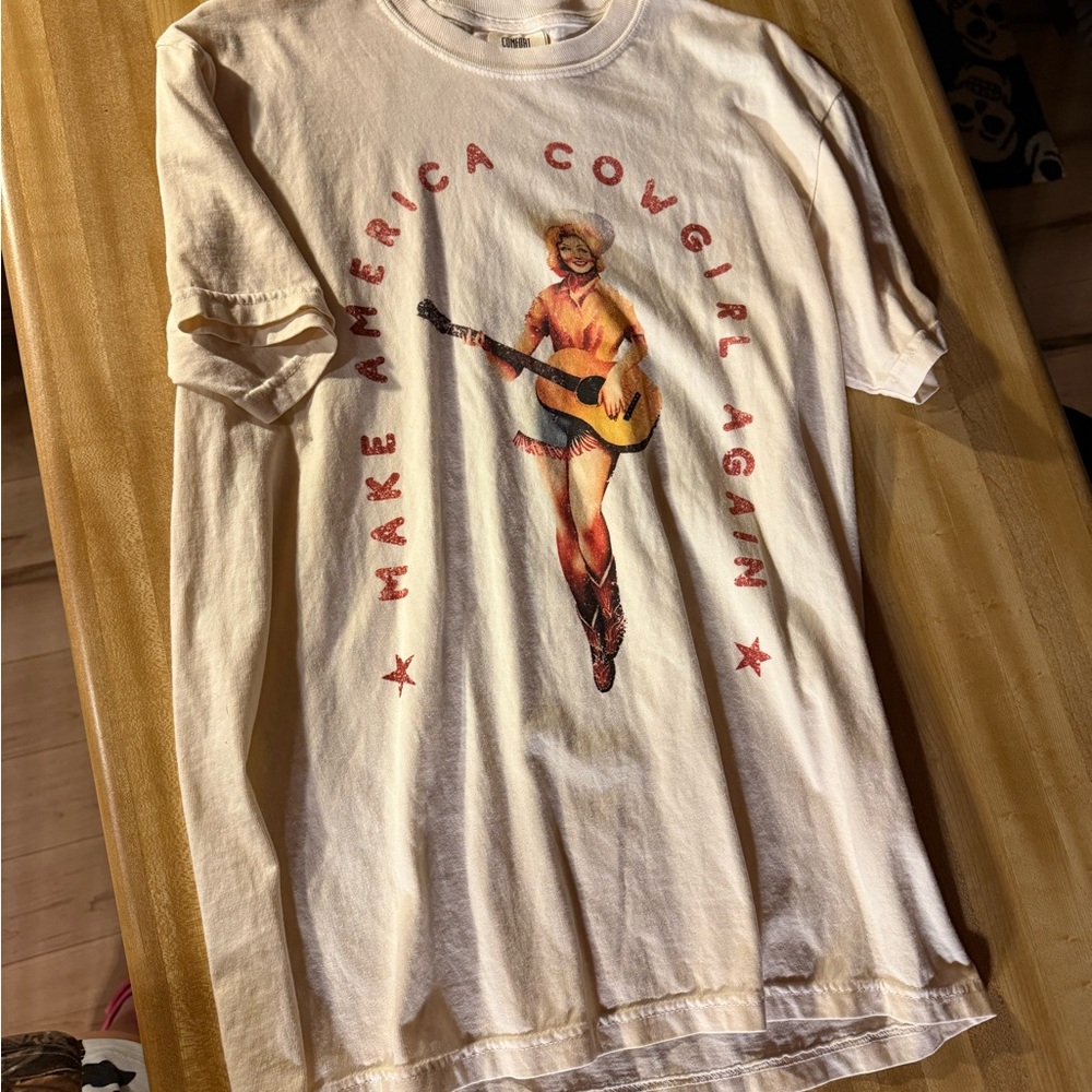 Graphic Cowgirl Tee